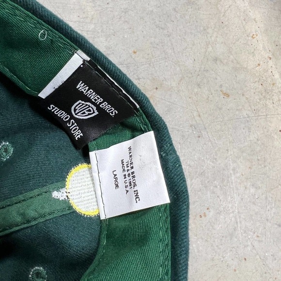 Vintage 90s Warner Bros Tweety Bird Hat Fitted Cap Large USA Made Twill Cap - Picture 5 of 5